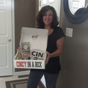 Awesome Cincinnati gift basket for college students!